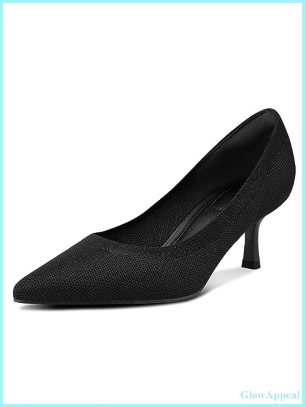 Women's Kitten Heel Pointed Toe Pumps Closed Toe Wedding Shoes